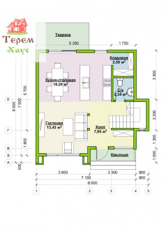 НОРД (каркасный без внутренней отделки)