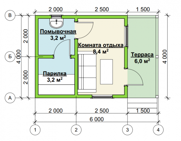 БАНЯ МАБИНА (брусовая)